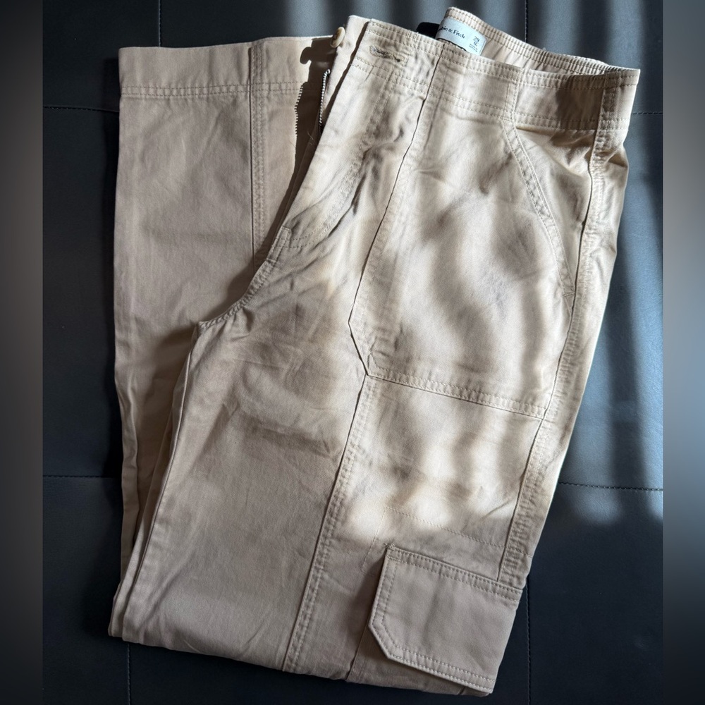 Abercrombie & Fitch Khaki Cargo Pants